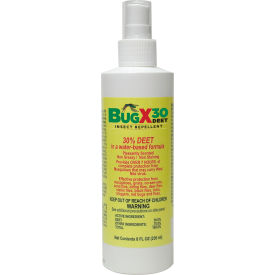 CoreTex® Bug X 30 12656 Insect Repellent 30 DEET 8oz Pump Spray Bottle 1-Bottle 12656 - Pkg Qty 12