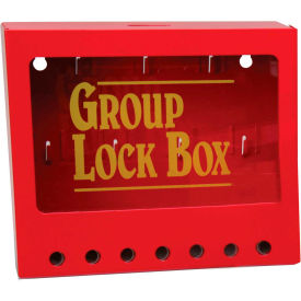 Brady® 105714 Metal Wall Mounted Lock Box Steel 8