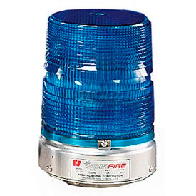 Federal Signal 131ST-120B Strobe 120VAC Pipe Mount Blue 131ST-120B