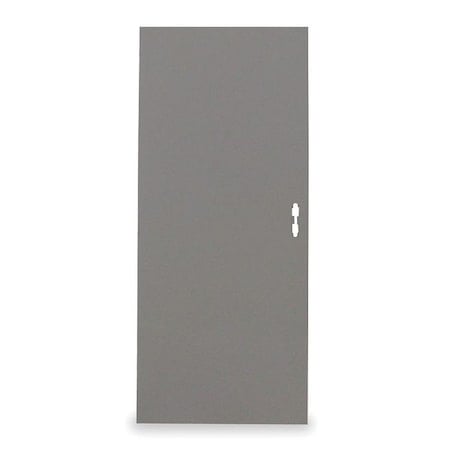 Flush Steel Door, 84 in H, 48 in W, 1 3/4 in Thick, 18-gauge, Type: 2 MPN:CHMD-FL4070-MORT-CU-18ga