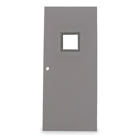 Vision Light Steel Door, 84 in H, 48 in W, 1 3/4 in Thick, 18-gauge, Type: 3 MPN:CHMD-VL4070-MORT-ST-18ga