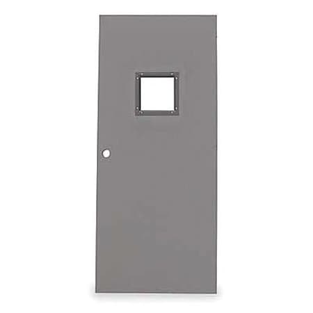 Vision Light Steel Door, 84 in H, 30 in W, 1 3/4 in Thick, 16-gauge, Type: 1 MPN:CHMD x VL26 70 x CYL-CE-16ga