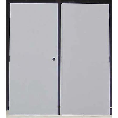 Security Double Doors, LHR, 80 in H, 96 in W, 1 3/4 in Thick, 18-gauge steel, Type: 1 MPN:CHMDD 80 68-LHR-CYL-CE