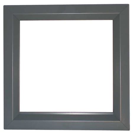 Door Window Frame Kit, 28 inx22 in, Gray MPN:LT-B1 22 X 28