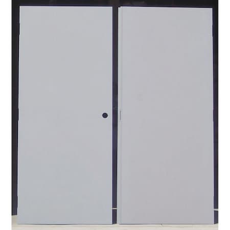 Flush Double Door, LHR, 80 in H, 72 in W, 1 3/4 in Thick, 16 Gauge Steel, Type: 1 MPN:OI 18CRS 6068 F LHRA C1 LC1 BU-CE