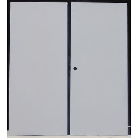 Flush Double Door, RHR, 84 in H, 72 in W, 1 3/4 in Thick, 16 Gauge Steel, Type: 2 MPN:OI 18CRS 6070 F RHRA C1 LC1 BU-CU