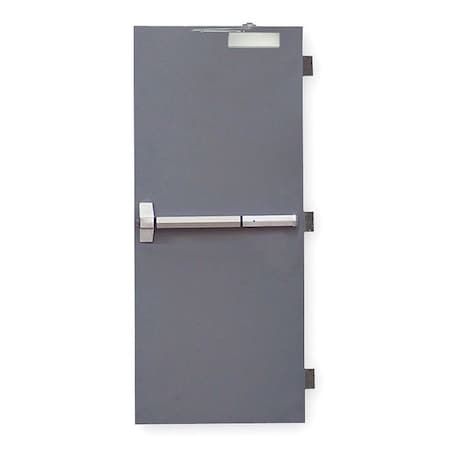Security Door, LHR, 80 in H, 36 in W, 1 3/4 in Thick, 18 Gauge Steel, Type: 2 MPN:RSHL-1-3068-LHR-CU