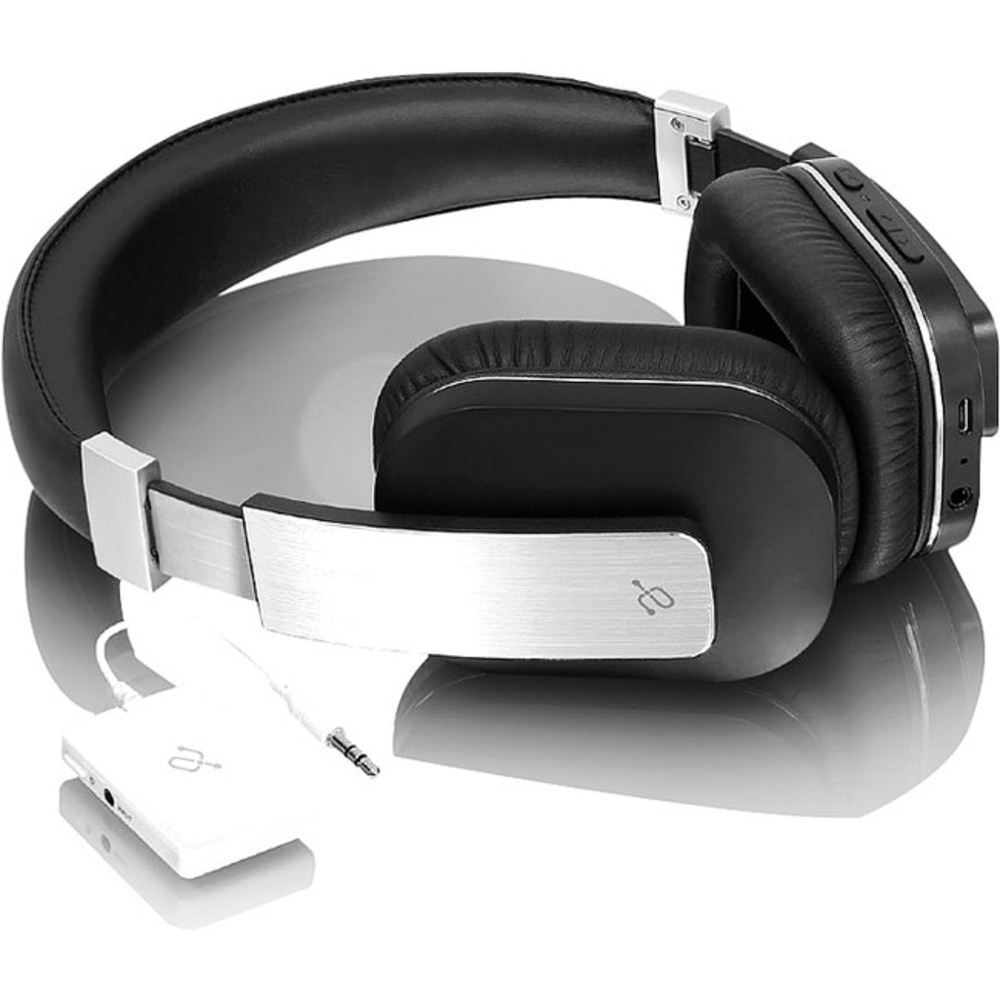 Aluratek Bluetooth Wired/Wireless Stereo Over-The-Ear Headphones MPN:ABT01FKIT