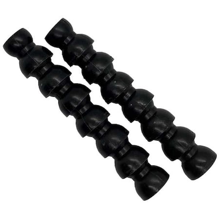 1/2 in ID Hose Segment, Black, Plastic, (APPROX 12 in) MPN:8450-155