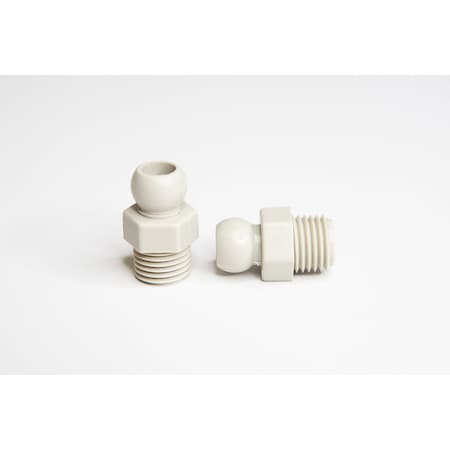 Snap-Loc Systems 1/4 System Male Hose to Male Pipe Thread Connector 1/4 Pac of 4 MPN:8425-18