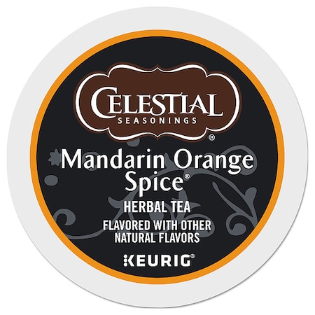 Tea, Mandarin Orange, Pod, Caffeinated, Ground, 12.48 oz, 96 PK MPN:14735