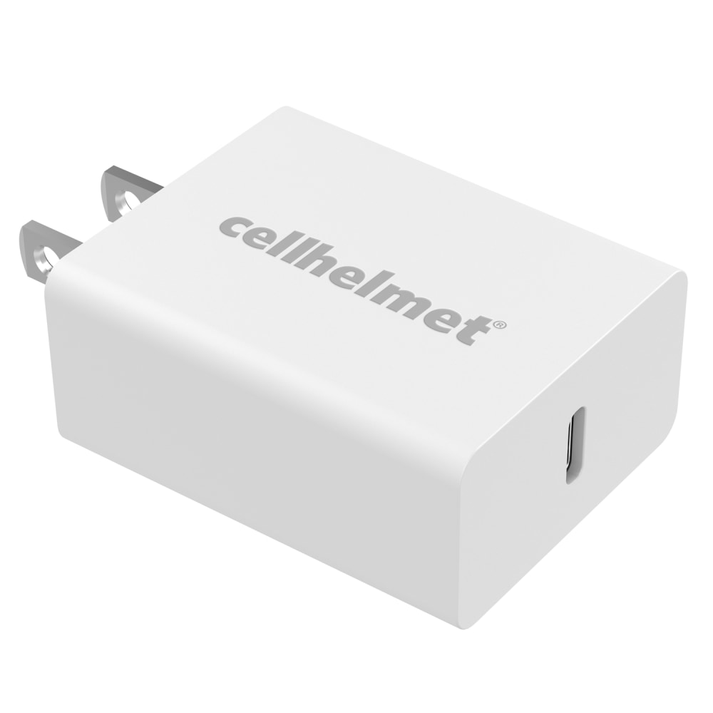 cellhelmet 20-Watt Single USB-C Power Delivery Wall Charger, White MPN:WALL-PD-20W-W