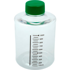 CELLTREAT® 490cm Roller Bottle Tissue Culture Treated Printed Graduations Non-Vented Cap 229382