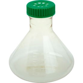 CELLTREAT® 2L Fernbach Flask Vent Cap Plain Bottom Polycarbonate Sterile 229860