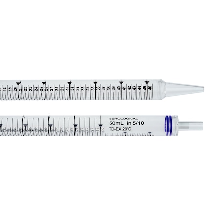 Serological Pipet, Individual Paper/Plastic Wrapped, Sterile, 50mL, PK90 MPN:229230B