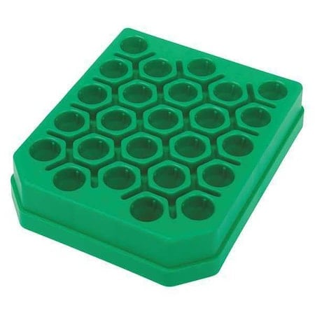 Centrifuge Tube Rack, Green, 15cm L, PK5 MPN:229419