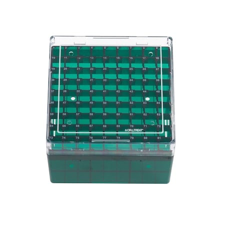 CF Cryogenic Vial Deep Storage Box, Polycarb, Non-sterile, 81-Place, PK5 MPN:229944