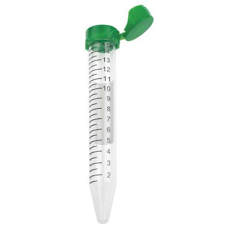 Centrifuge Tube, 15mL, Flip-Top, Bag, PK500 MPN:229417