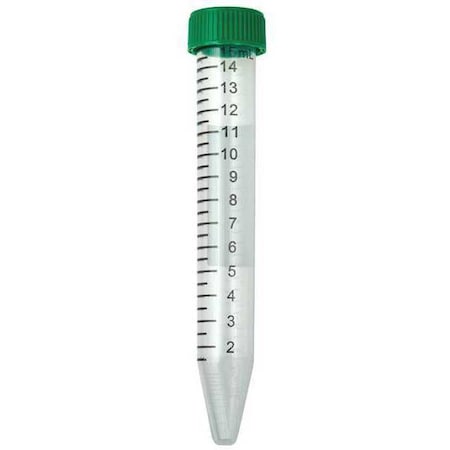 Centrifuge Tube, Natural, 15mm Dia., PK300 MPN:229418