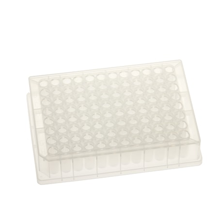 Storage Plate, PP, V-Bottom, Non-sterile, 0.5mL, 96-Deep Round Well, PK25 MPN:229570