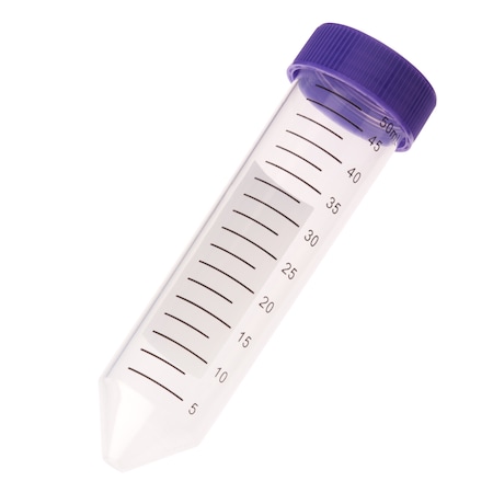 Centrifuge Tube, Purple Cap - Bag, Sterile, 50mL, PK500 MPN:230421P