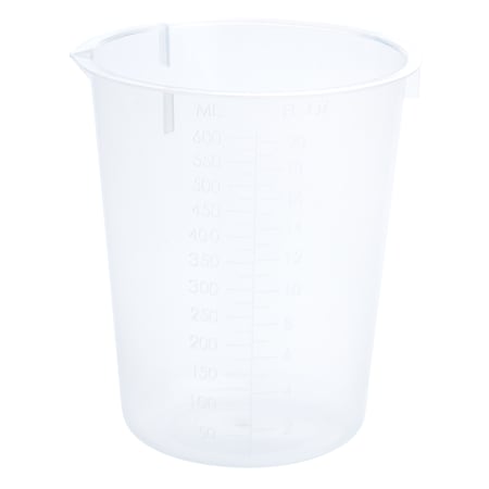 Graduated Beaker, Polypropylene, Non-sterile, 600mL, PK25 MPN:230517