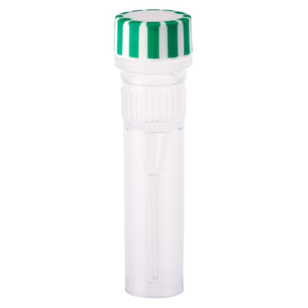 Screw Top Micro Tube/Cap Assembly, Grip Cap W/O-Ring, Sterile, 0.5mL, PK500 MPN:230810