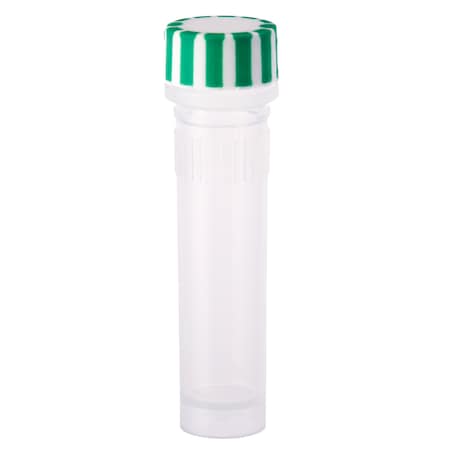Screw Top Micro Tube/Cap Assembly, Grip Cap W/O-Ring, Sterile, 2.0mL, PK500 MPN:230830