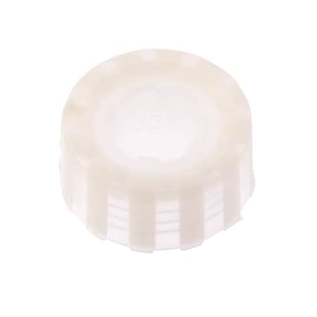 CAP ONLY, Clear Screw Top Micro Tube Grip Cap W/O-Ring, Non-sterile, PK1000 MPN:230840C