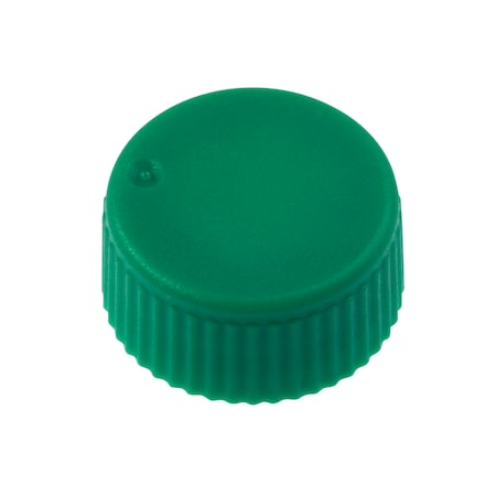 CAP ONLY, Green Screw Top Micro Tube Cap, O-Ring, Opaque, Non-sterile, PK1000 MPN:230841G