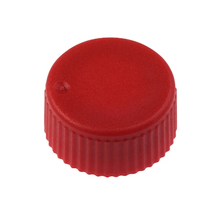 CAP ONLY, Red Screw Top Micro Tube Cap, O-Ring, Opaque, Non-sterile, PK1000 MPN:230841R