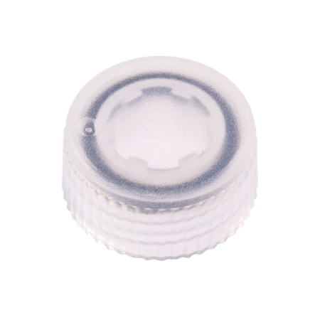 CAP ONLY, Clr Screw Top Micro Tube Cap, O-Ring, Transluc, Non-sterile, PK1000 MPN:230842C