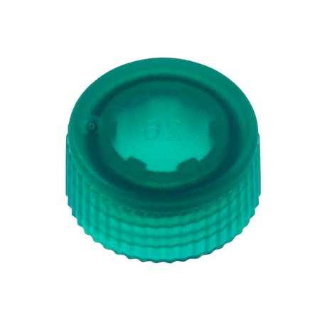 CAP ONLY, Grn Screw Top Micro Tube Cap, O-Ring, Transluc, Non-sterile, PK1000 MPN:230842G