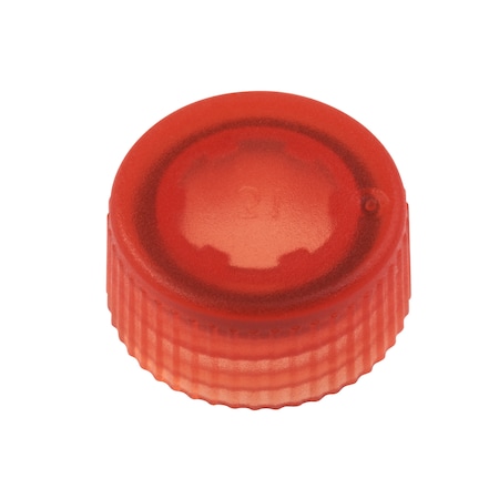 CAP ONLY, Orng Screw Top Micro Tube Cap, O-Ring, Transluc, Non-sterile, PK1000 MPN:230842N
