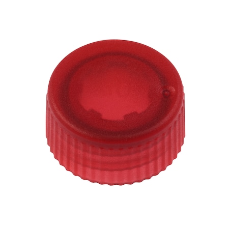CAP ONLY, Red Screw Top Micro Tube Cap, O-Ring, Transluc, Non-sterile, PK1000 MPN:230842R