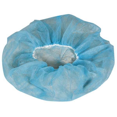Bouffant Cap, Polypropylene, 21 in Dia., Blue, M, 1000 PK MPN:BI4HSBL