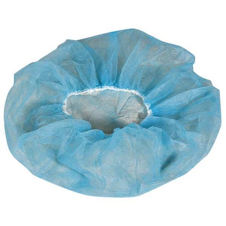 Bouffant Cap, Polypropylene, 24 in Dia., Blue, L, 1000 PK MPN:BIX4HSBL