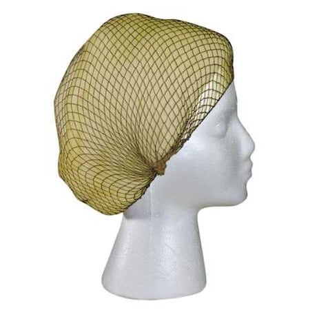 Hairnet, Nylon, 25 in Dia., Light Brown, L, 144 PK MPN:HN925LBGRA