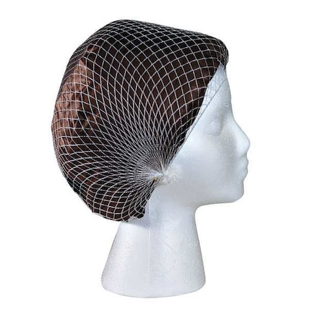 Hairnet, Nylon, 25 in Dia., White, L, 144 PK MPN:HN925WTGRA
