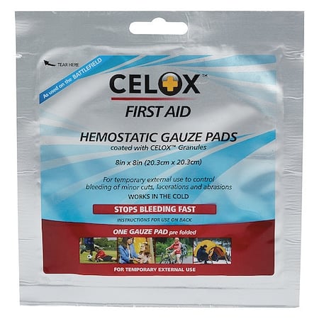 Gauze Pad, Sterile, Beige, Chitosan, Pouch MPN:MS-FG08834281