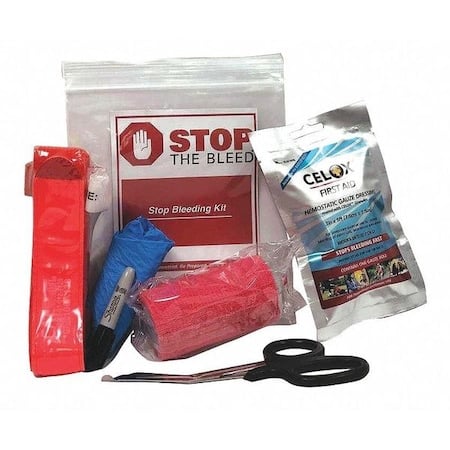Bleeding Control Kit, 8 1/4 in W, White MPN:MS-ISBKCT006