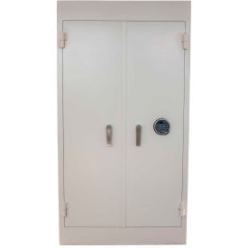 Cennox Retail Inventory Control Safe B6032-FK1 32 x 16 x 60 Electronic Lock 13.88 Cu. Ft. White B6032-FK1