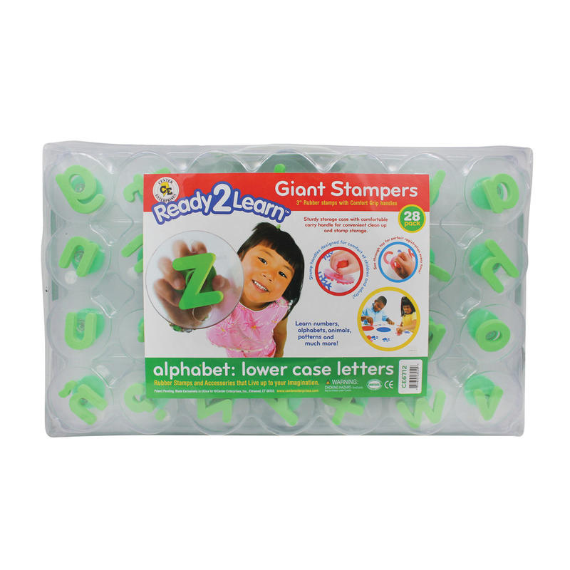 Ready 2 Learn Giant Stampers - Alphabet - Lowercase - Set of 28 MPN:CE-6712