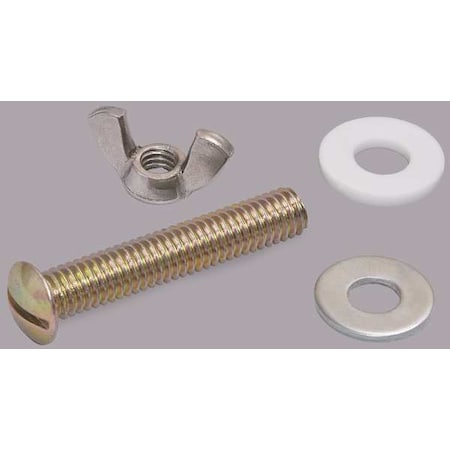 Toilet Seat Hardware, Plated Metal MPN:802-HARDWARE