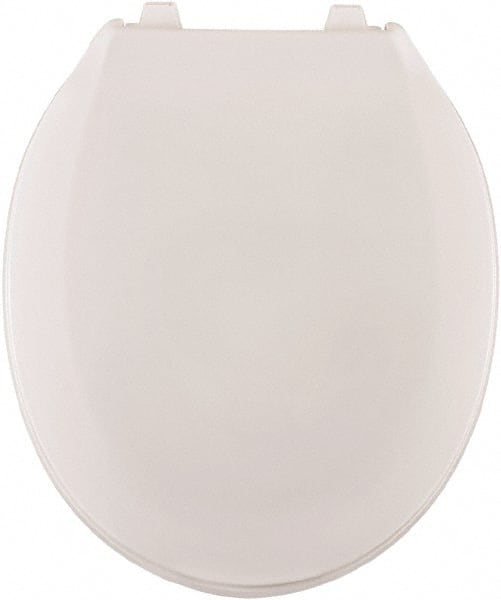 16-3/4 Inch Long, 2 Inch Inside Width, Polypropylene, Regular, Closed Front with Cover, Toilet Seat MPN:440STS-001