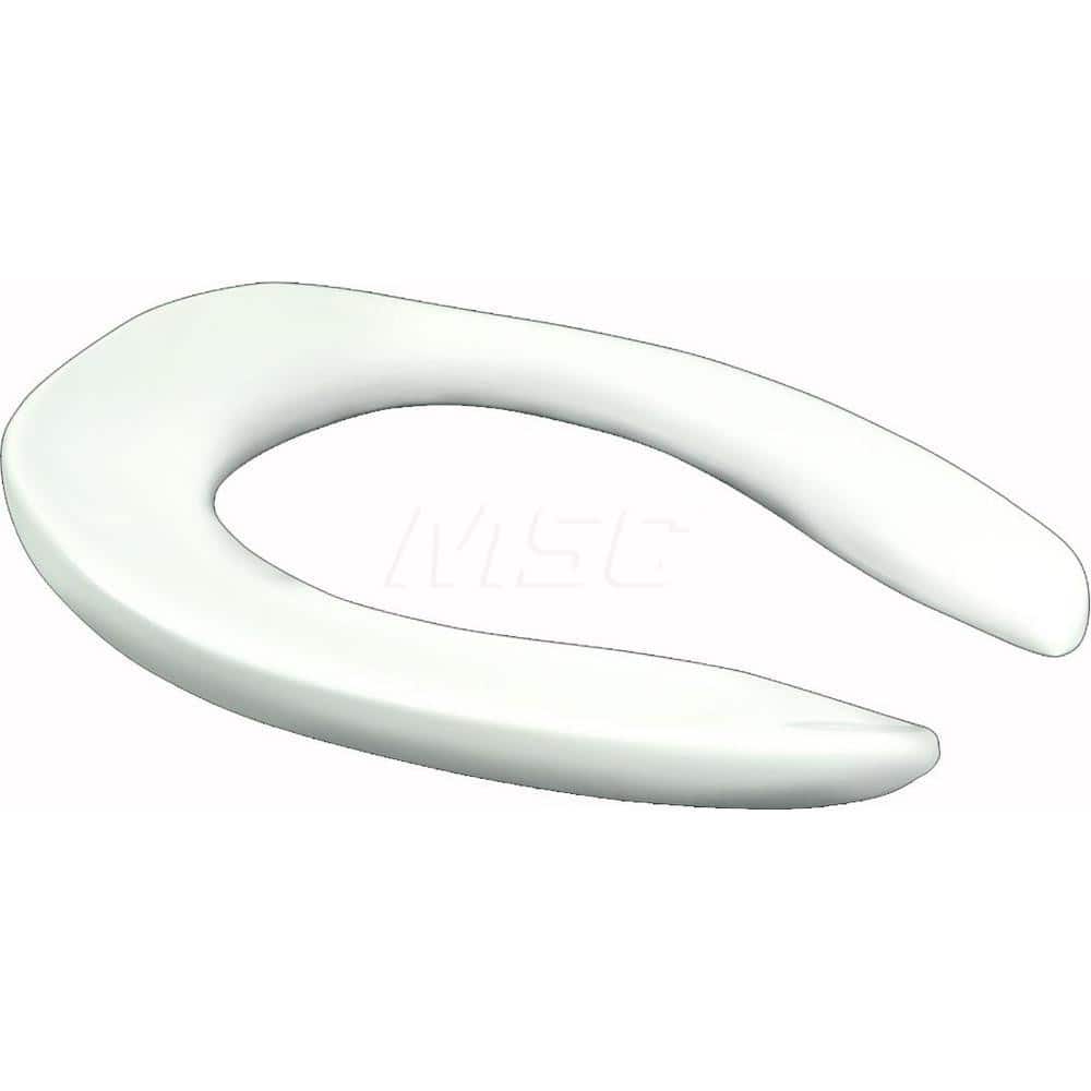 Toilet Seats, Type: Closed Front w/ Slow Close and Lift Off Hinge , Style: Open Front , Material: Plastic , Color: White , Outside Width: 14-1/2 (Inch) MPN:DS500CC-001
