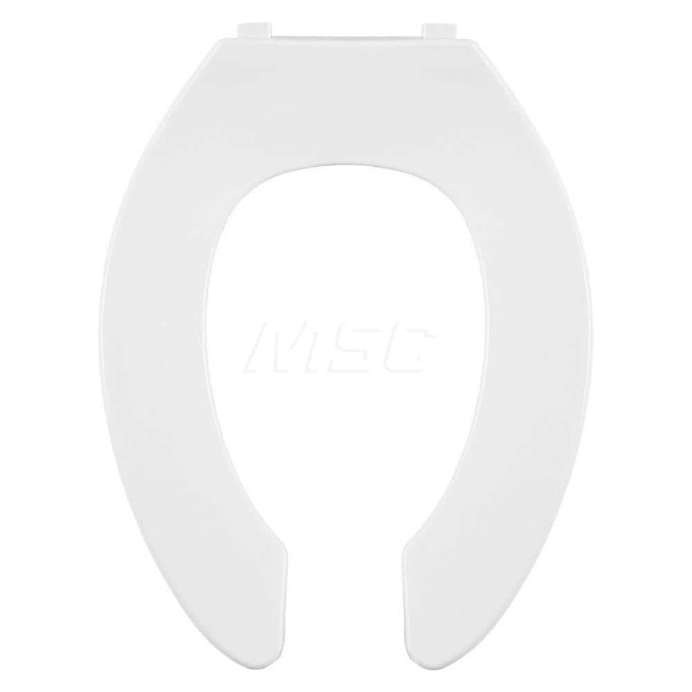 Toilet Seats; Type: Luxury Slow-Close w/ Cover ; Style: Elongated ; Material: Plastic ; Color: White ; Outside Width: 14-1/2 (Inch); Inside Width: 0 (Inch) MPN:DS500STSCC-001