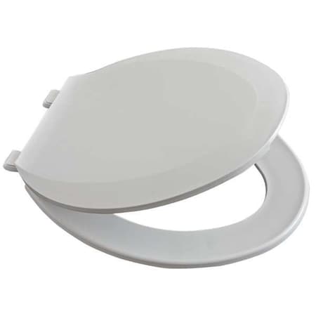 Toilet Seat With Cover, Top-Mounted Hinge, Elongated, White MPN:1600-001