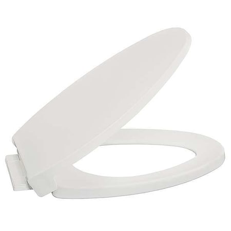 Toilet Seat With Cover, Slow Close Toilet Seat, Elongated, White MPN:1700SC-001