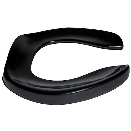 Toilet Seat Without Cover, Toilet Seat, Round, Black MPN:300CCSS-407